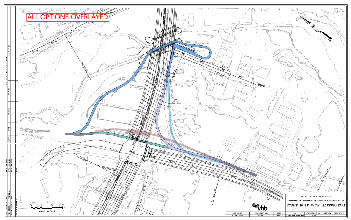 Derry Exit 4A Rail Trail Tunnel Plan Update BikeWalk Alliance of NH